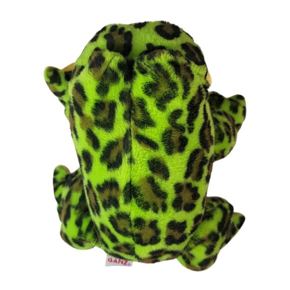 2/$15 Webkinz Bullfrog Plush Green Frog Stuffed Animal Beans Ganz No Codes HM114 - Picture 6 of 11